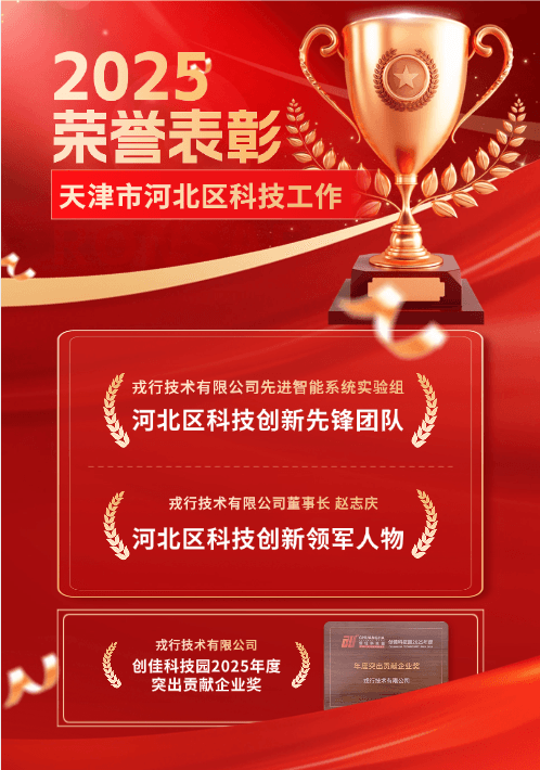 重要表彰 | 戎行技术荣膺多项称号!